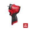 Milwaukee M12 FUEL 12V Lithium-Ion Brushless Cordless 1/4 in. Subcompact Impact Wrench w/ Friction Ring 3048-20
