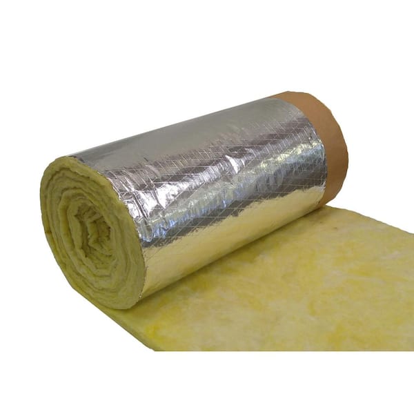 500 Sq Ft R-8 HVAC Duct Wrap Insulation Reflective 2 Sided Foam Core 4' x 125' 
