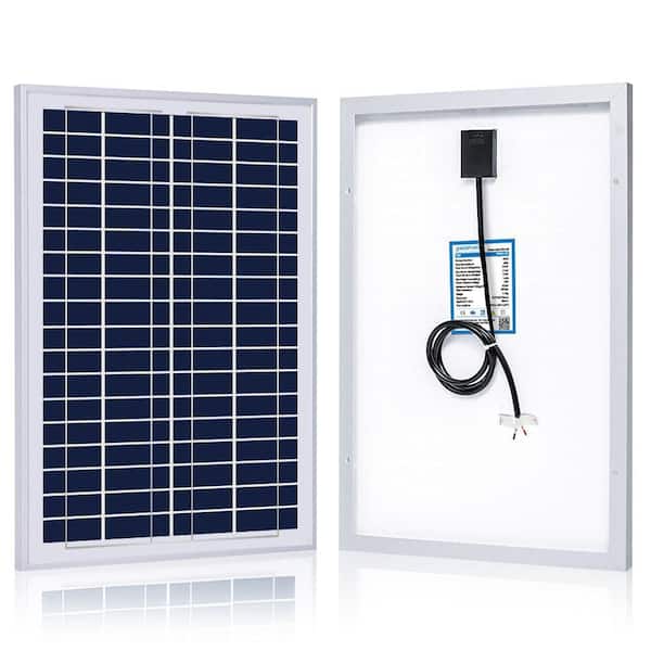 ACOPower 25-Watt 12-Volt Poly Solar Panel, Compatible with