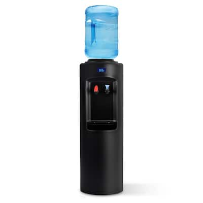 yiyibyus YT-HG-WMTZXL-6409-US-0731 Top Loading Countertop Water Dispenser  for 5 Gallons Hot and Cold Water Cooler Dispenser, Small Electric Tabletop  Drinking Mach