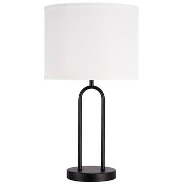 Meyer&Cross Uma 27.75 in. Blackened Bronze and Concrete Table Lamp TL1127