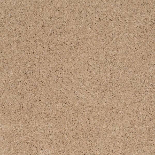 SoftSpring Carpet Sample - Miraculous I - Color Desert Texture 8 in. x 8 in.