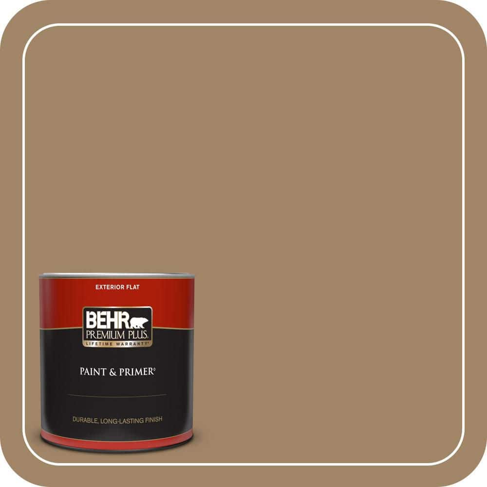 1 qt. Home Decorators Collection. #HDC-NT-28 Soft Bronze Flat Exterior Paint & Primer price history on PriceWatchPro