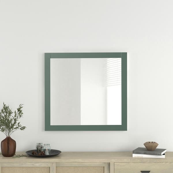 HOMEVY STUDIO Galsaky 34 in. W x 32 in. H Rectangular Framed