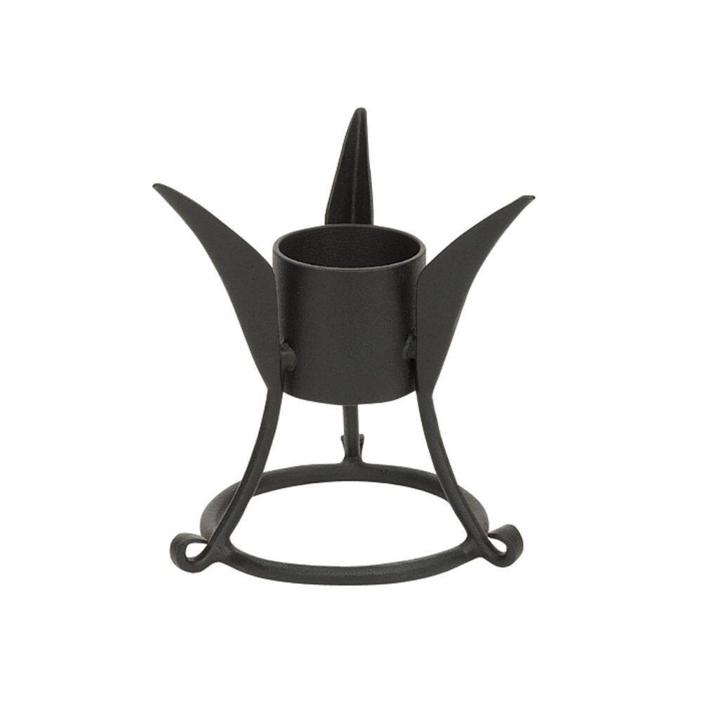 Small Trestle Gazing Globe Ball Stand, 7.75 Inch Tall, Black Powder Coat Finish price history on PriceWatchPro