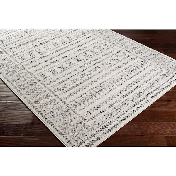 Demelza Medium Gray 6 ft. 7 in. x 9 ft. Area Rug