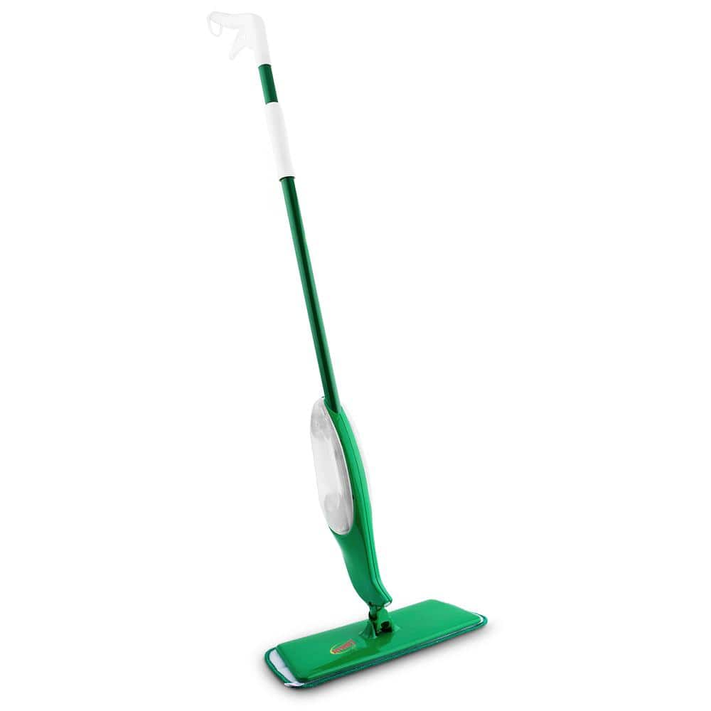 Wet Mop Hand Push Microfiber Mop, No-slip Handle 360 Degree Professional  Water Spray Cleaning