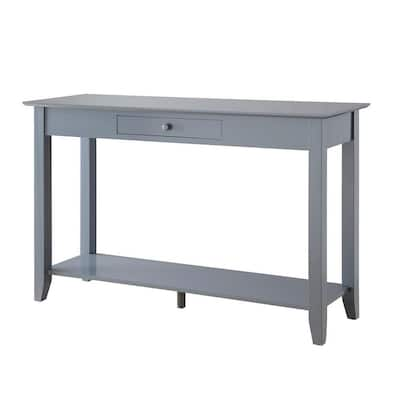 Convenience Concepts American Heritage 32 in. Gray Standard Rectangle ...