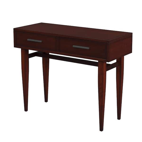 Butler Specialty Company Lavery 40 in. Dark Brown Rectangle Wood Console Table with Storage 32 in. H x 40 in. W x 16.25 in. D