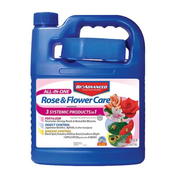 BIOADVANCED 1/2 Gal. Concentrate All-in-1 Rose and Flower Care