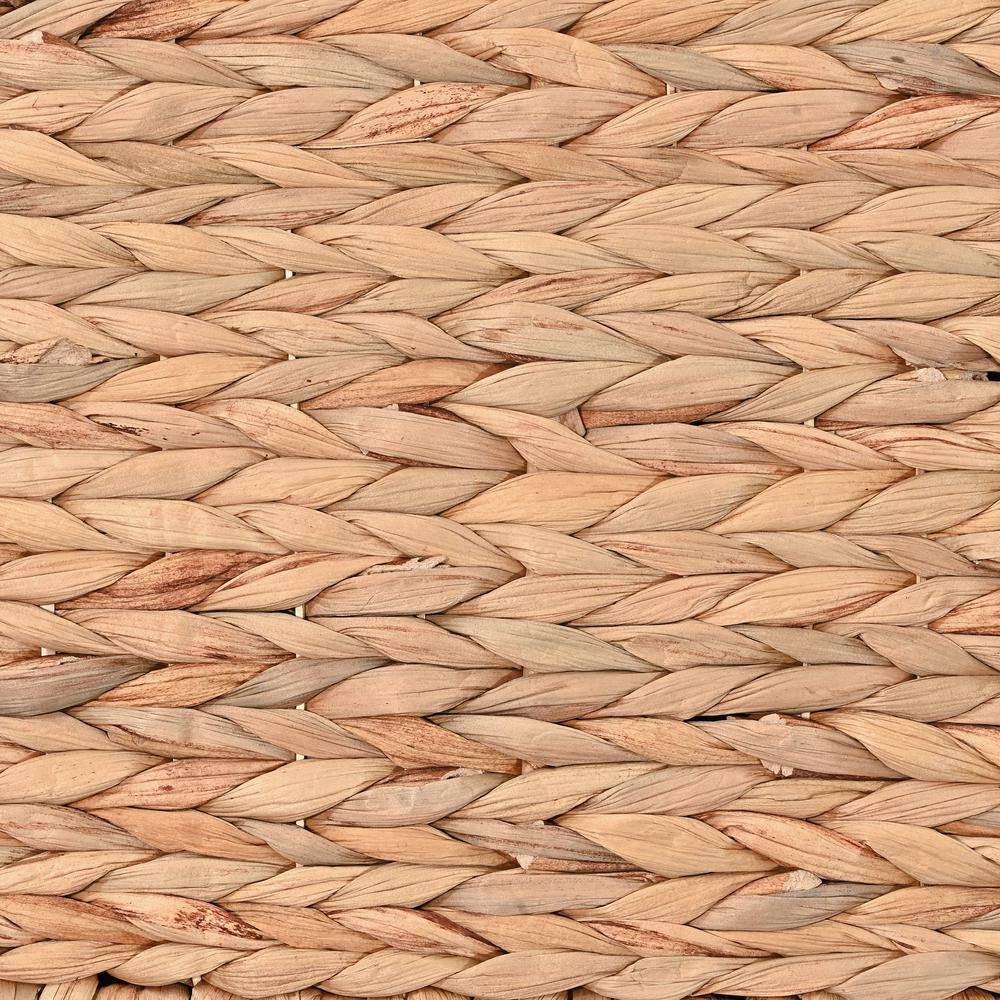 Natural Hand-Woven Hyacinth Nesting Storage Baskets, Set of 3