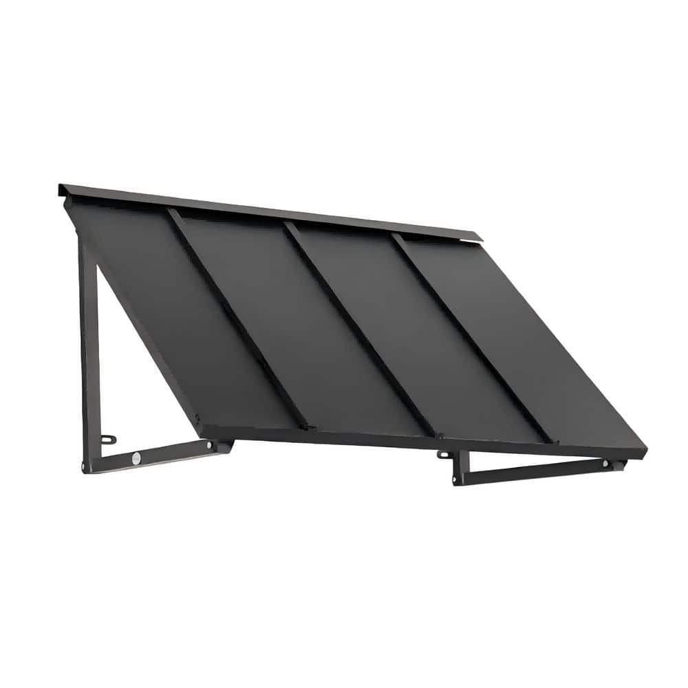 42 in. Metal Window Awning in Black price history on PriceWatchPro