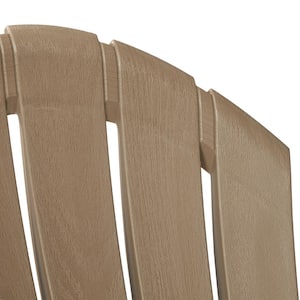 RealComfort Mushroom Patio Adirondack Chair