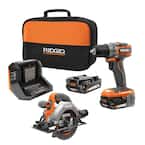 18V SubCompact Brushless Cordless 1/2 in. Drill/Driver Kit with (2) Batteries, Charger, Bag, and 6-1/2 in. Circular Saw