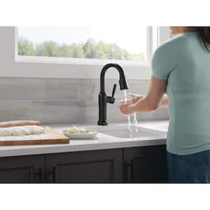 Renaldi Touch2O with Touchless Technology Single Handle Bar Faucet in Matte Black