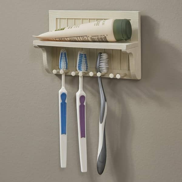 Park Designs Vintage Shelf Beige Finish Toothbrush Holder 3993-823 - The  Home Depot