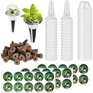 120-Piece Hydroponic Garden Growing Containers Grow Anything Seed Pod Kit (30-Pod)