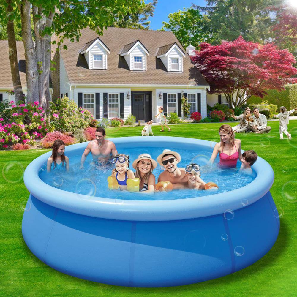 Small Above Ground Pool Round 6ft X 29in Water Piscina For