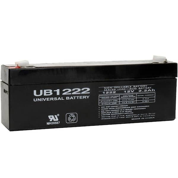 UPG 12-Volt 2.2 Ah F1 Terminal Sealed Lead Acid (SLA) AGM Terminal Rechargeable Battery