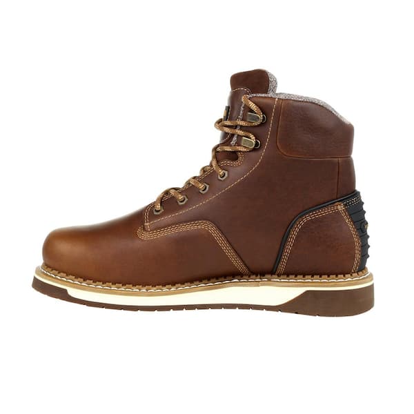 georgia boot amp lt wedge pull on work boot