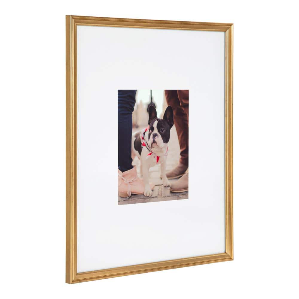 Adlynn Gold Polystyrene Wall Picture Frame Set