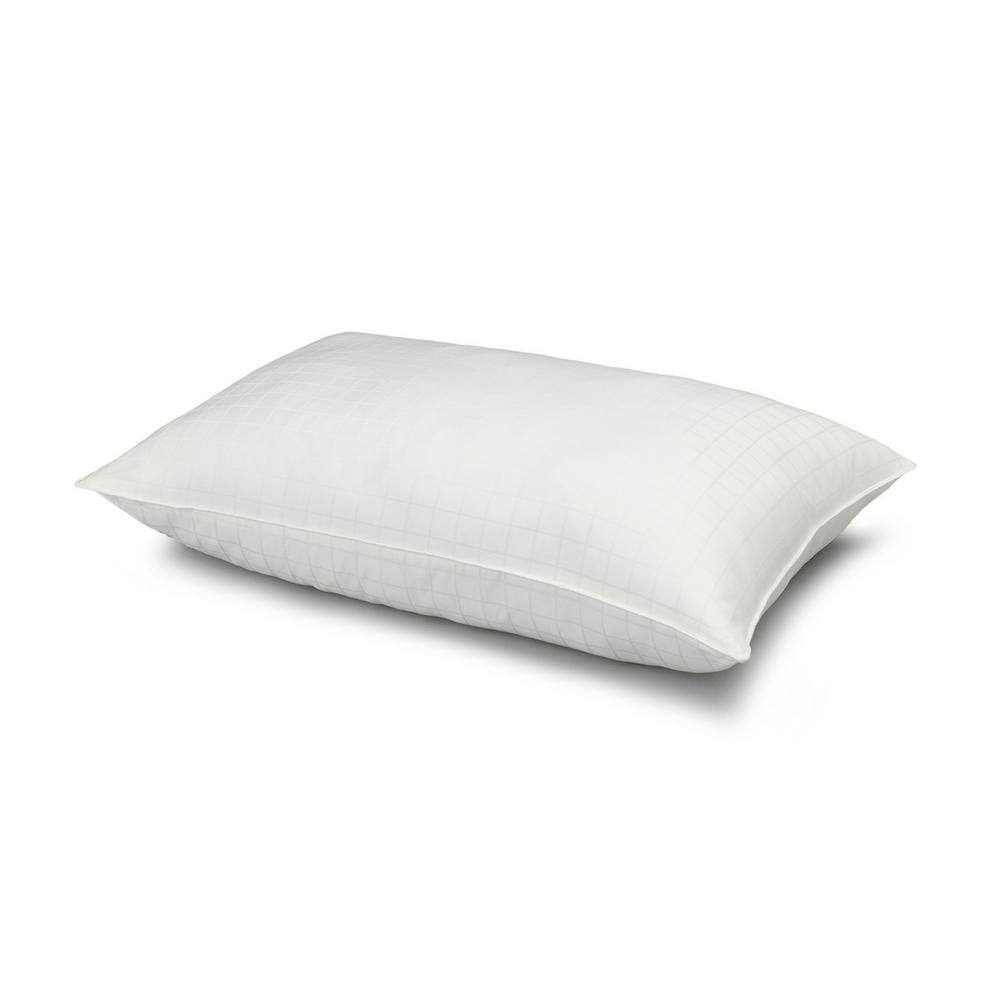White Cotton Dobby-Box Shell Down Alternative Pillow