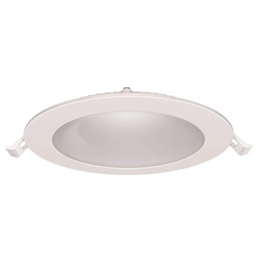 HCFEI Flat LED Recessed Spotlight Ultra Flat Gold Coloured Round With Led Spot Module 230 V I 3 W 320 Lumen I 120 Beam Angle I Dimmable I 53 70 Mm Installation Hole I Recessed Light Round 6 Warm