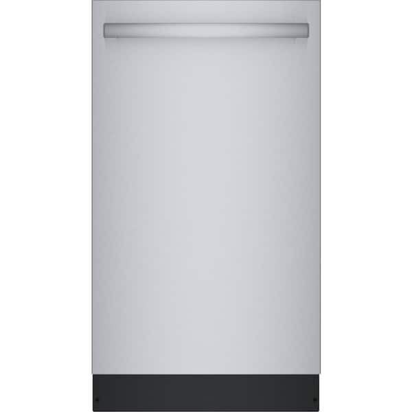 Bosch 800 Series 18 in. ADA Compact Top Control Dishwasher in Stainless Steel with Stainless Steel Tub and 3rd Rack, 42dBA