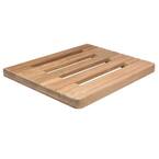 Whitecap Teak Three Insulated Drink/Bottle Rack - Wooden Holder For Bottles & Cans, 17x12x4 Inches - View #8
