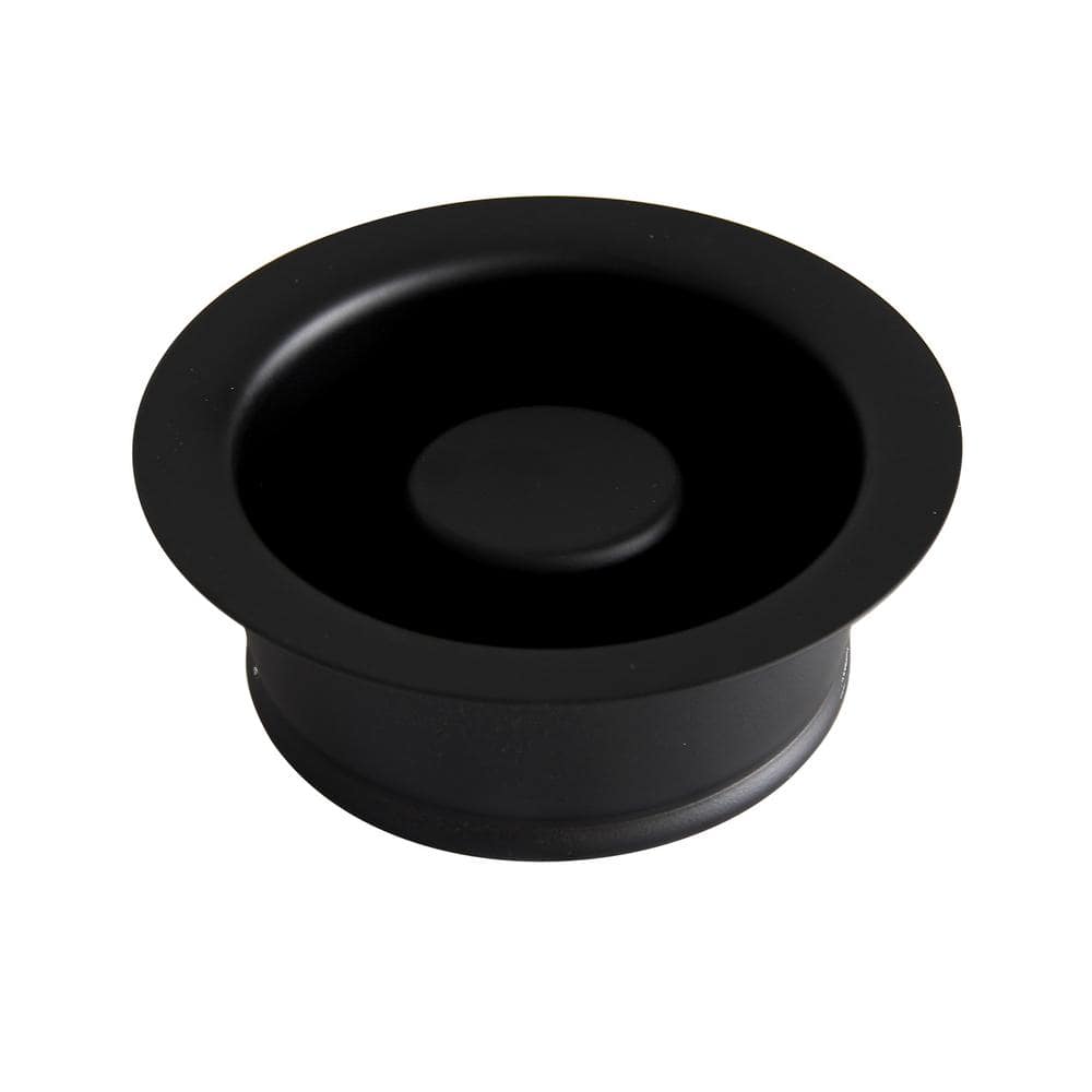 Barclay Products 3-1/2 in. Brass Kitchen Sink Disposal Flange in Matte  Black 55720-MB The Home Depot