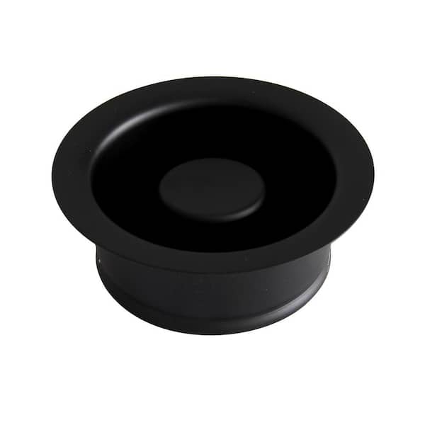 Barclay Products 3-1/2 in. Brass Kitchen Sink Disposal Flange in Matte Black