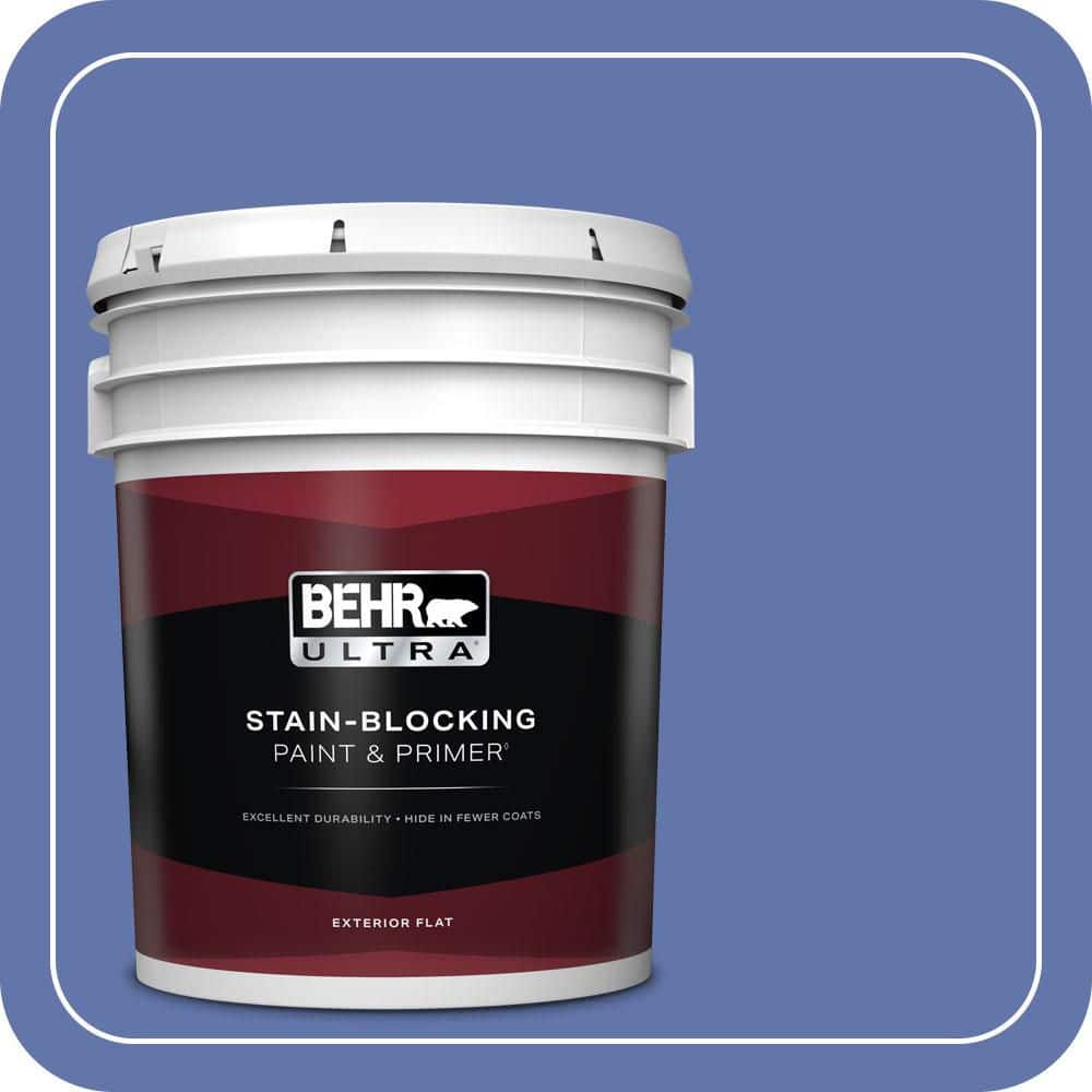 5 gal. #600B-6 Sudden Sapphire Flat Exterior Paint & Primer price history on PriceWatchPro