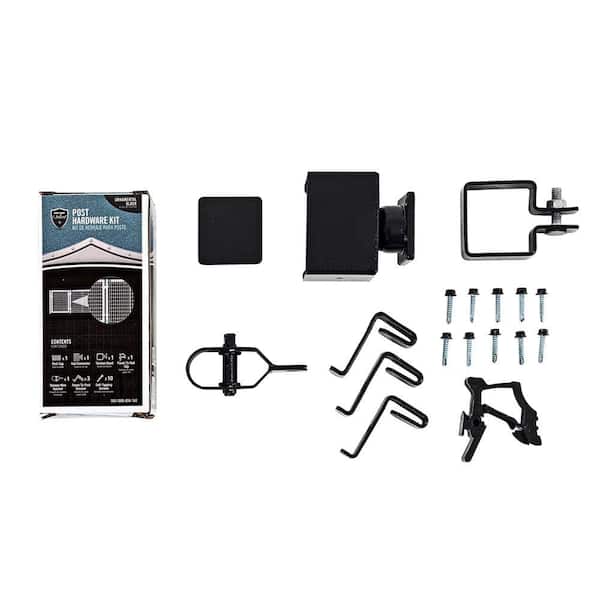 YARDGARD Select Yard Gard Select - Single Post Hardware Kit - Connects top rail and fence to post- Does not include post #328818A