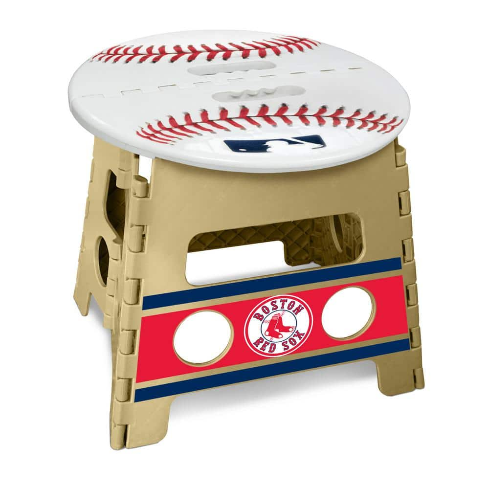 FANMATS MLB Boston Red Sox Plastic Folding Step Stool