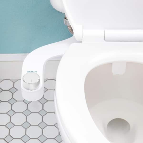 FreshSpa Comfort+ Ambient Temperature Non-Electric Bidet Attachment in White