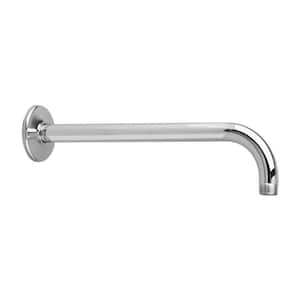 12 in. Wall Mount Right Angle Shower Arm in Polished Chrome