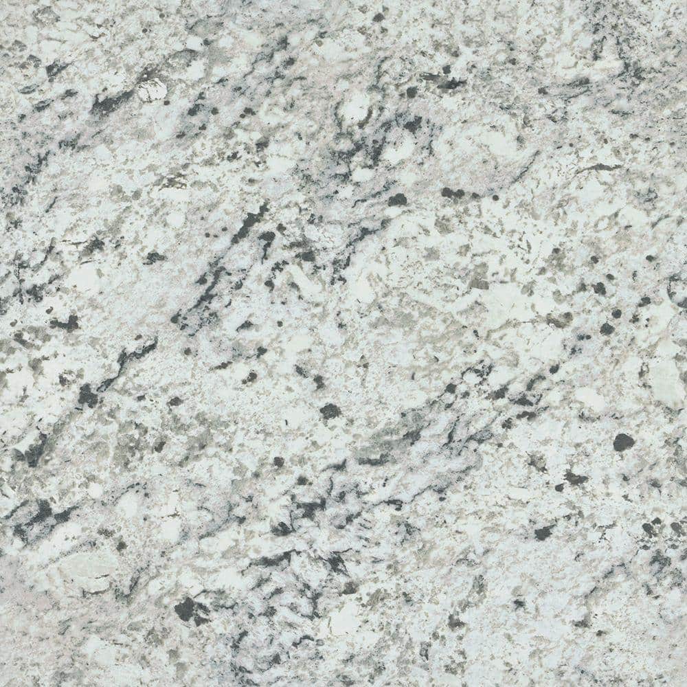 White Ice Granite Matte Finish Scratch Resistant New Laminate Sheet 4 X 8 ft 