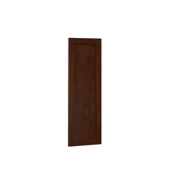 Hampton Bay Designer Series 0.75x36x12 in. Soleste Decorative End Panel in Spice