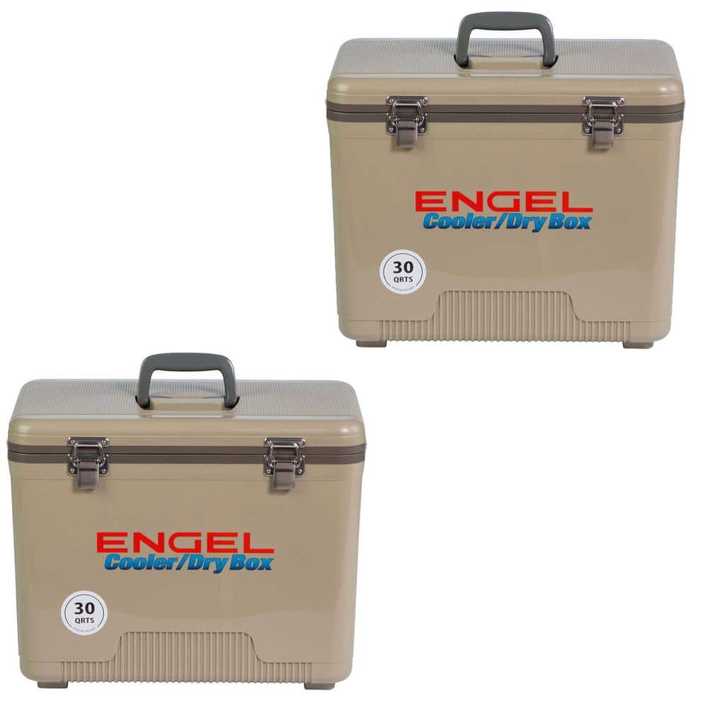 Engel 30qt Live Bait Cooler Box with 2nd Gen 2-Speed Portable
