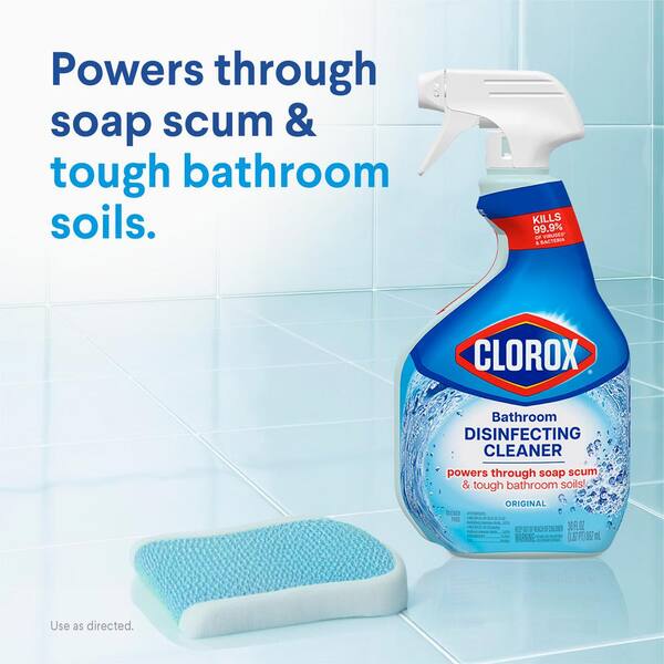 30 oz. Bleach Free Disinfecting Bathroom Cleaner Spray