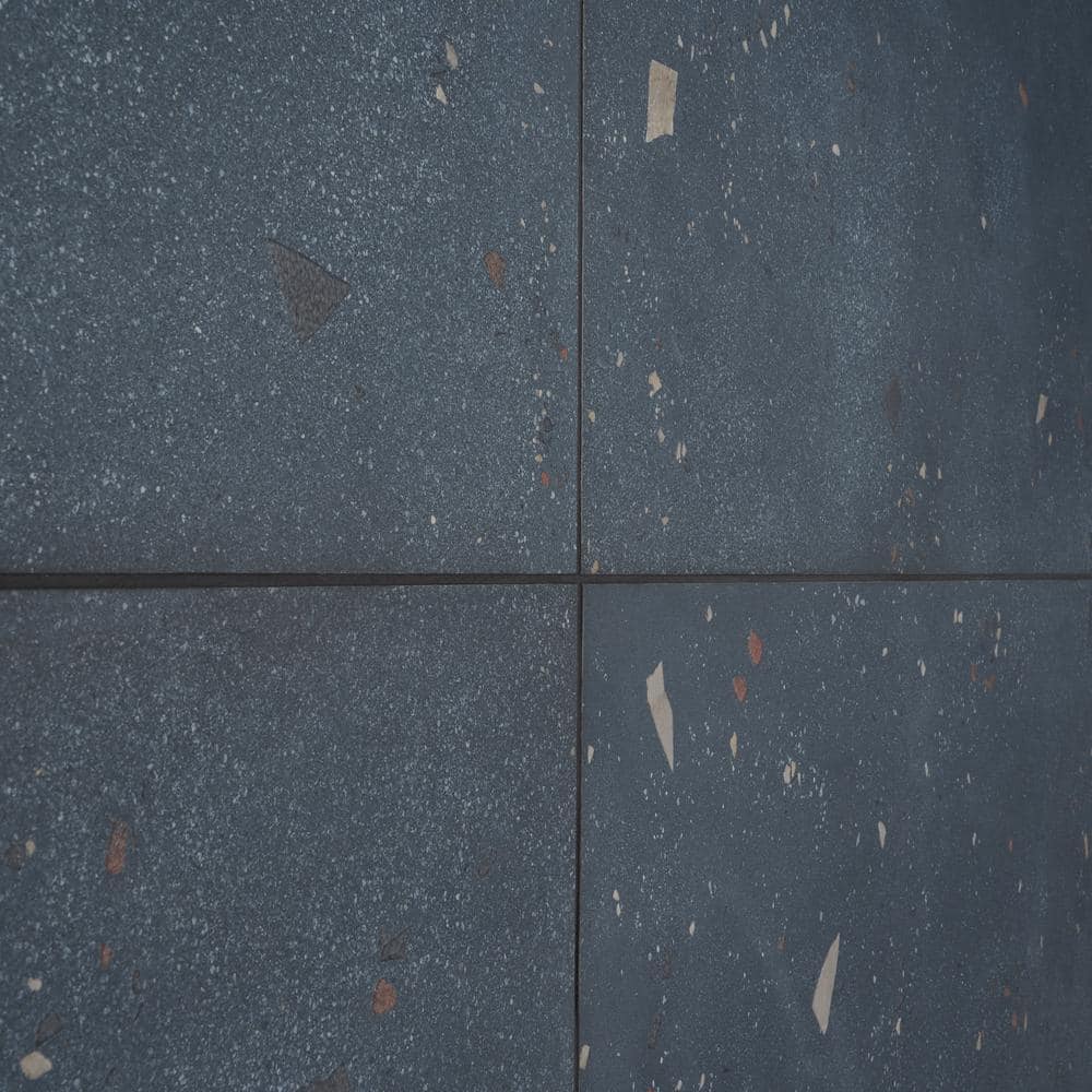 Ocean Blue Large Format Matte Porcelain Tile for Indoor/Outdoor Use