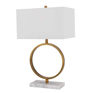 Dixie 27.5 in. Gold Table Lamp