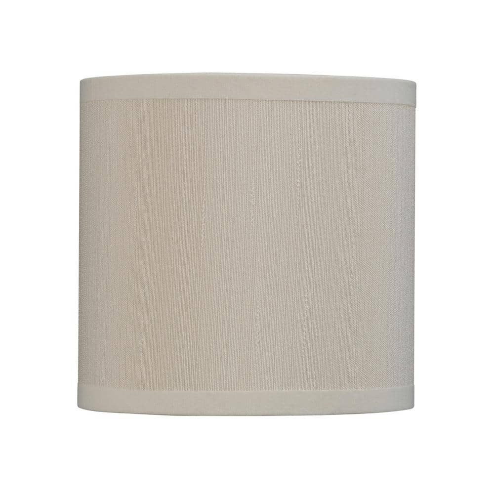 Aspen Creative Corporation 5 in. x 5 in. Butter Creme Drum Lamp Shade