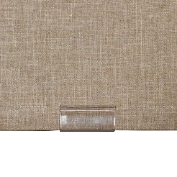 Home Decorators Collection Cordless Blackout Fabric Roman Shade 27X64 Linen RSGB2764