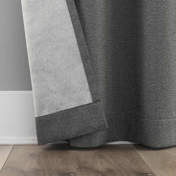 Sun Zero Fellswood Magnetic Closure Graphite Gray Polyester 37 in