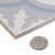 Bliss 8" Gray and Blue Porcelain Moroccan Tile