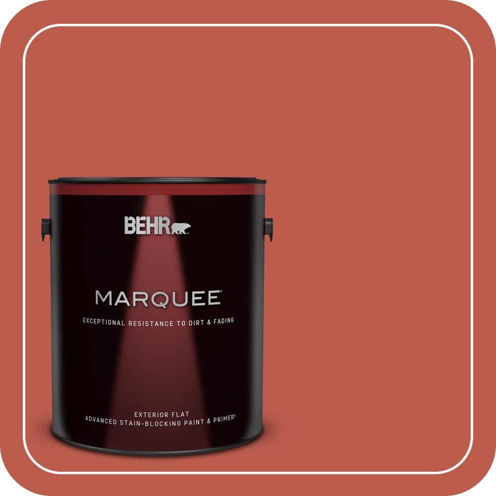 1 gal. #M170-7 Tandoori Flat Exterior Paint & Primer product image for price tracking