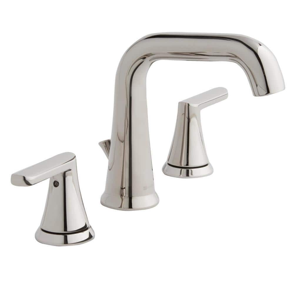 Jax 8 in. Widespread Double-Handle High-Arc Bathroom Faucet in Polished Nickel price history on PriceWatchPro
