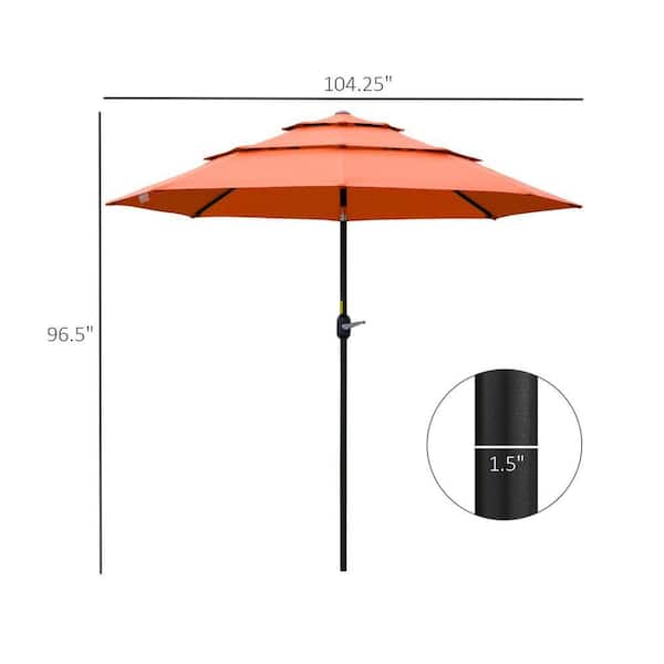 add leds to patio umbrella TheLAShop Patio Umbrella Lights Battery with Remote 9-10ft 8-Rib
