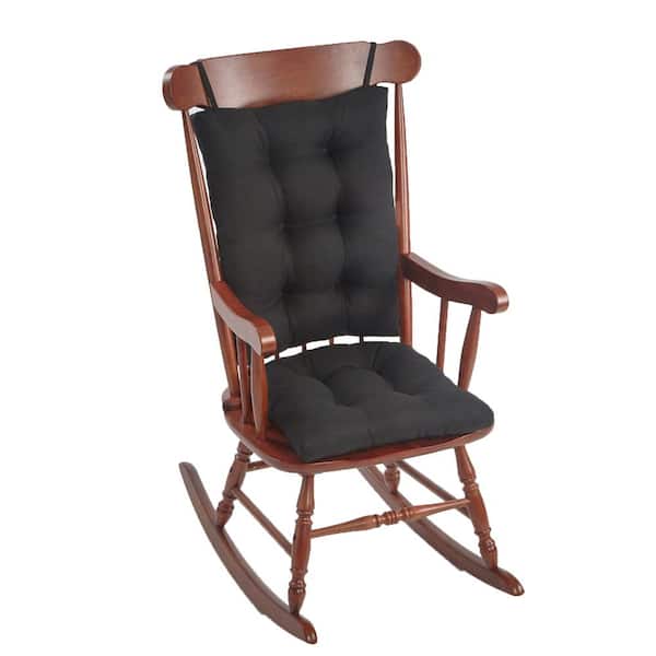 Unbranded Gripper Omega Midnight Jumbo Rocking Chair Cushion Set